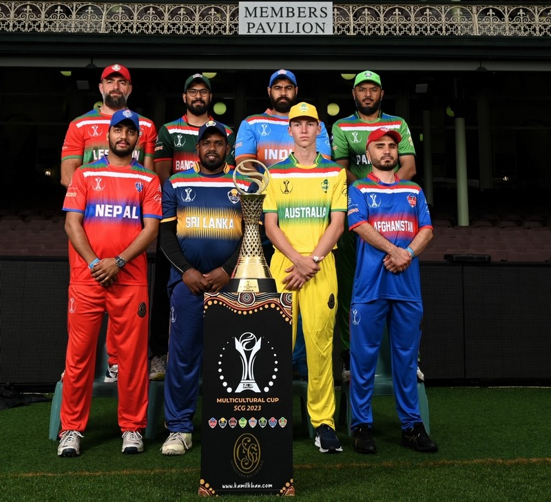 A group of men wearing sports uniforms
Description automatically generated